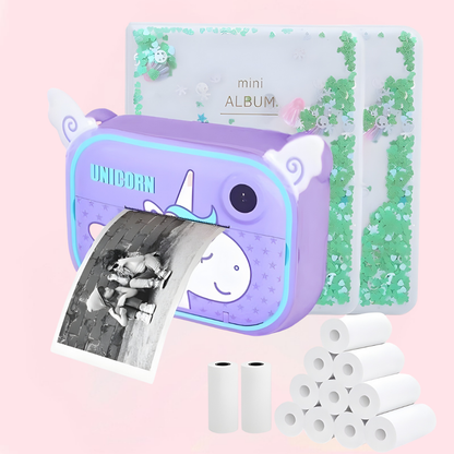 Kinder Fotocamera met Direct Print Functie Zonder Inkt