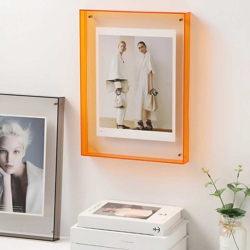 Fotolijst Acryl Transparant Modern Design Glaslook