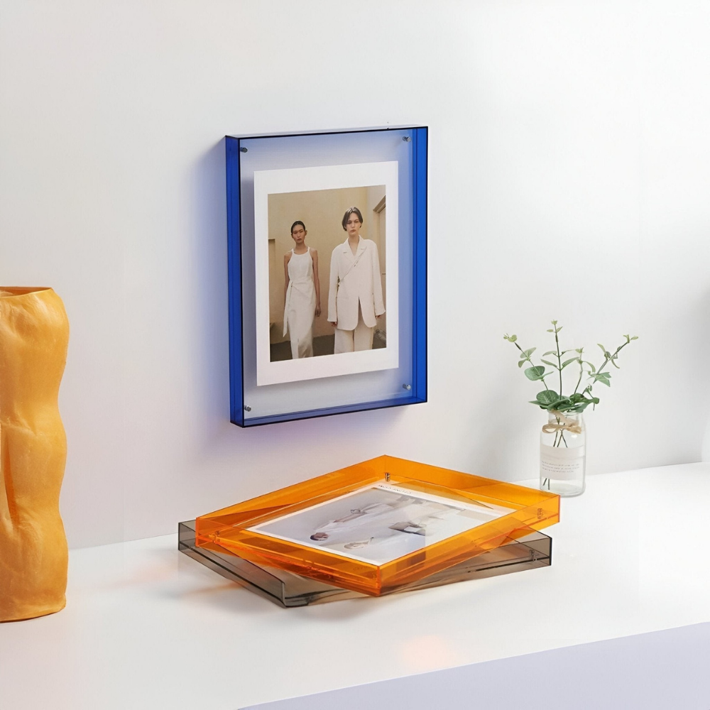 Fotolijst Acryl Transparant Modern Design Glaslook