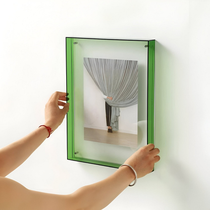 Fotolijst Acryl Transparant Modern Design Glaslook