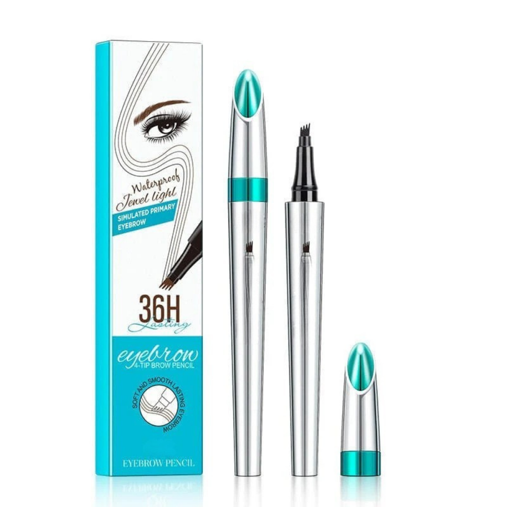 Wenkbrauw Pen Microblading Waterdicht 4 Tips