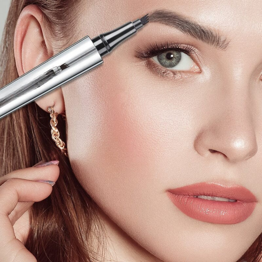 Wenkbrauw Pen Microblading Waterdicht 4 Tips