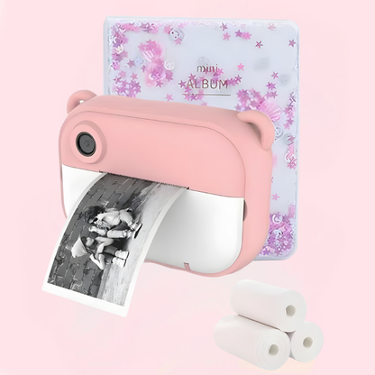 Kinder Fotocamera met Direct Print Functie Zonder Inkt