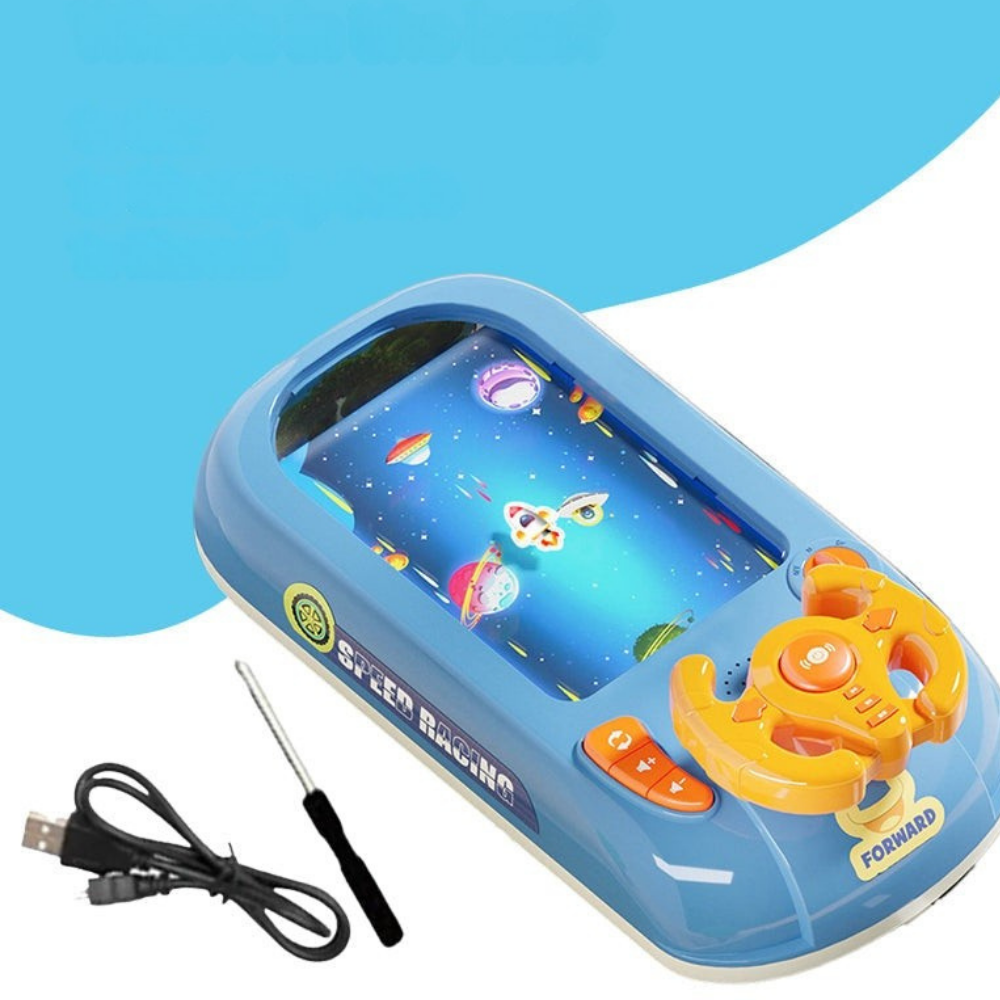 Kinderen Raceconsole Interactief Stuurspel Leer speelgoed