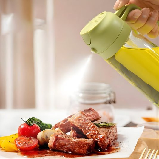 Glazen Olie Dispenser voor Koken en Salades - Velinix