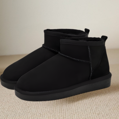 Dames Enkellaarsjes Warm Gevoerd Suede Winter Schoenen