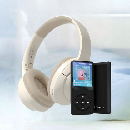 Kinderkoptelefoon MP3 Speler Internetvrij Muziek