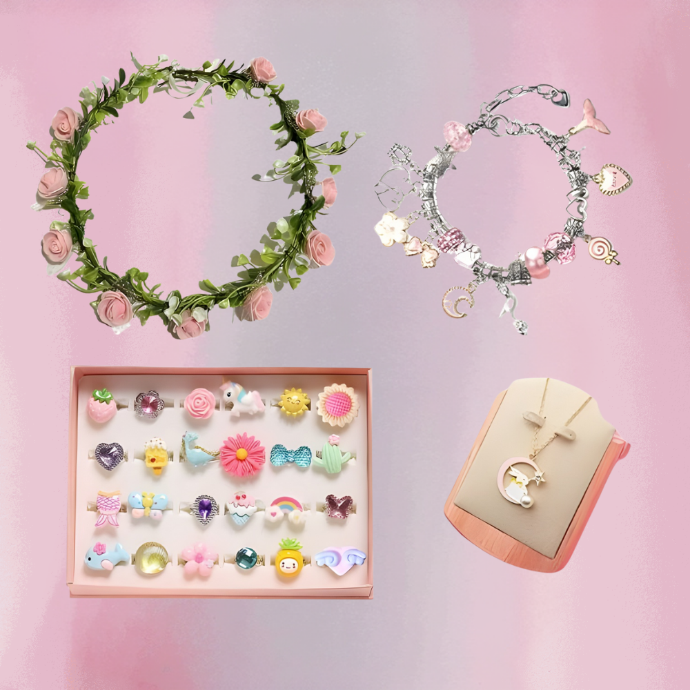 Kinderarmbandjes Knutselset met Kralen en Bedels