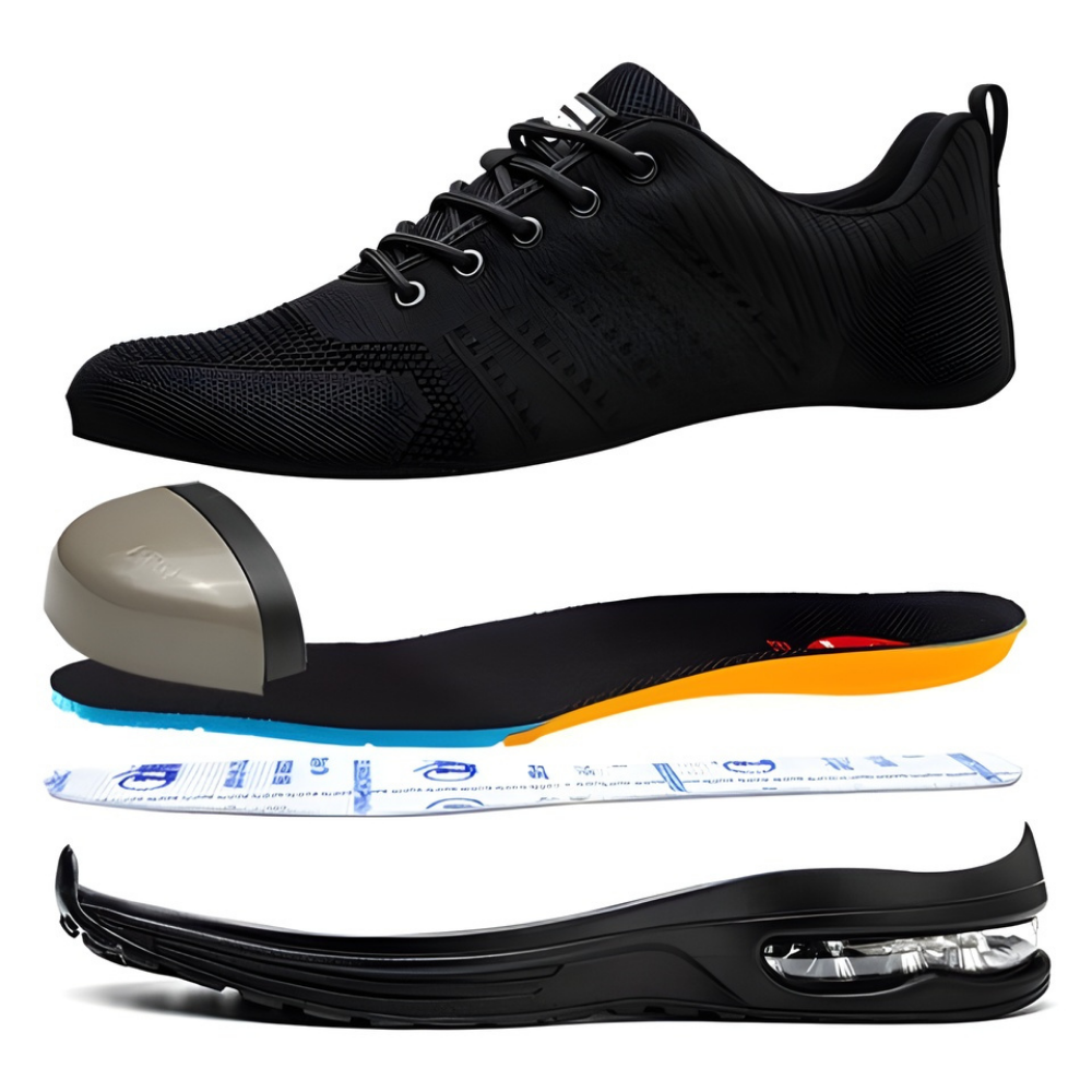 Veiligheidsschoenen voor Dames met Stalen Neus en Antislip Zool