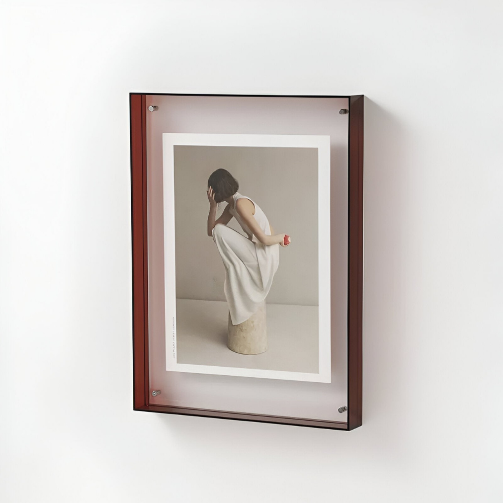 Fotolijst Acryl Transparant Modern Design Glaslook