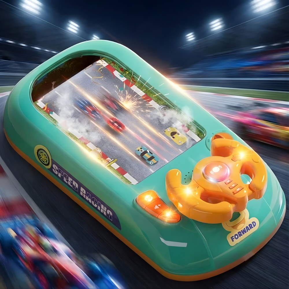 Kinderen Raceconsole Interactief Stuurspel Leer speelgoed - Velinix