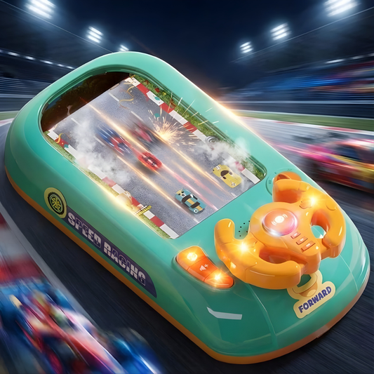 Kinderen Raceconsole Interactief Stuurspel Leer speelgoed - Velinix