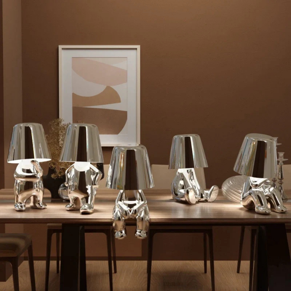 Tafellamp Dimbaar Draadloos Goud Design LED