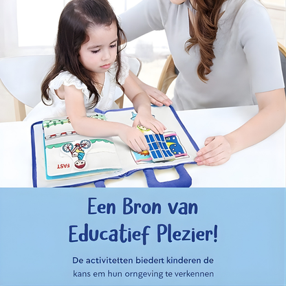 Peuters Activiteitenboek Montessori Stofboek Leer Vaardigheden