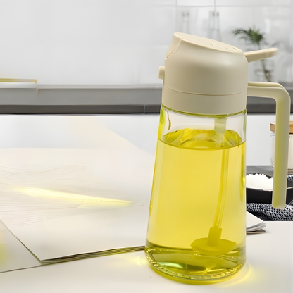 Glazen Olie Dispenser voor Koken en Salades