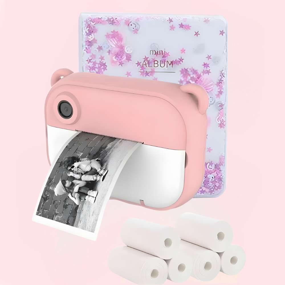 Kinder Fotocamera met Direct Print Functie Zonder Inkt