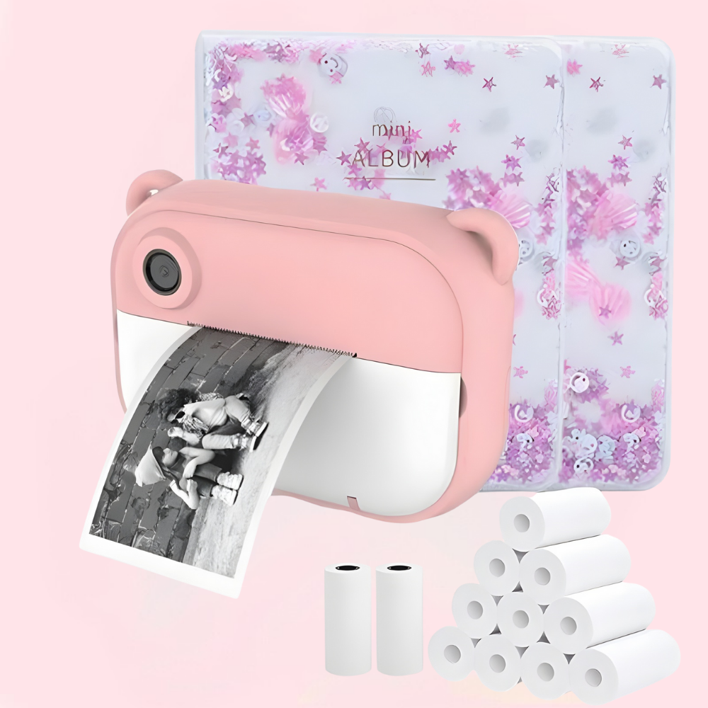 Kinder Fotocamera met Direct Print Functie Zonder Inkt