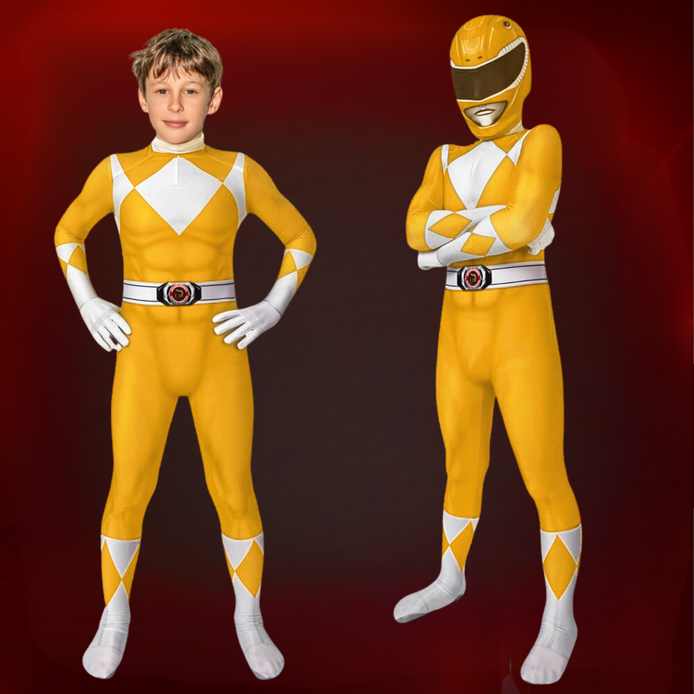 Kinder Superheld Jumpsuit Kostuum met Masker Polyester