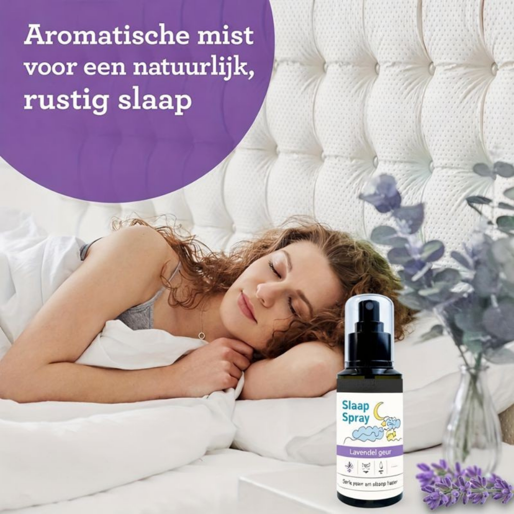 Slaapkussenspray Lavendel Essentiële Olie voor een Goede Nachtrust