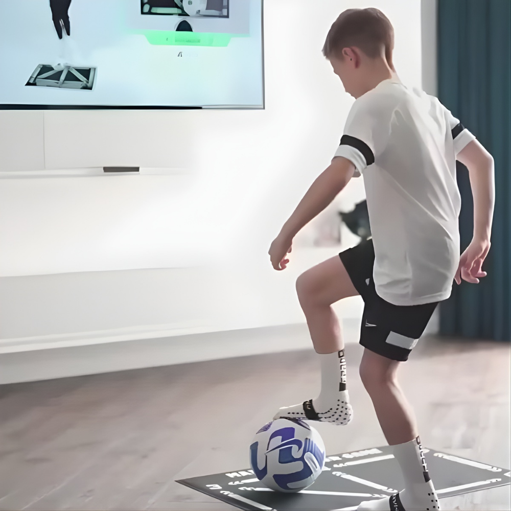 Voetbal Trainingsmat voor Thuis Oefenen Balcontrole en Coördinatie