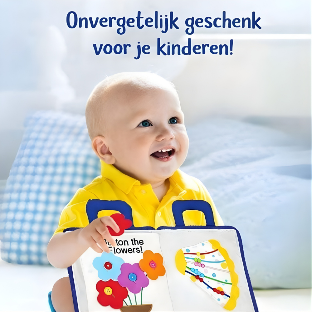 Peuters Activiteitenboek Montessori Stofboek Leer Vaardigheden