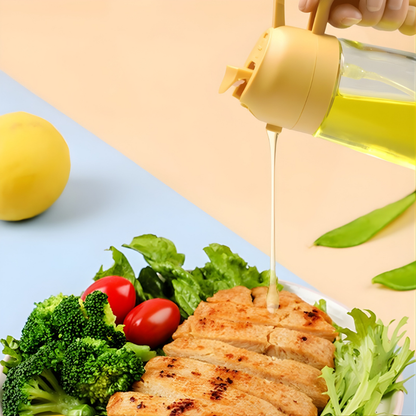Glazen Olie Dispenser voor Koken en Salades