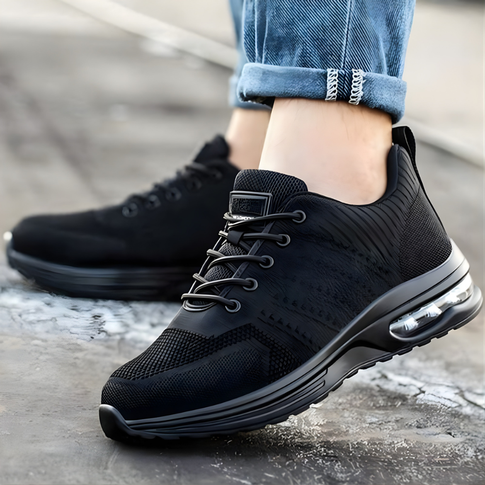 Veiligheidsschoenen voor Dames met Stalen Neus en Antislip Zool - Velinix