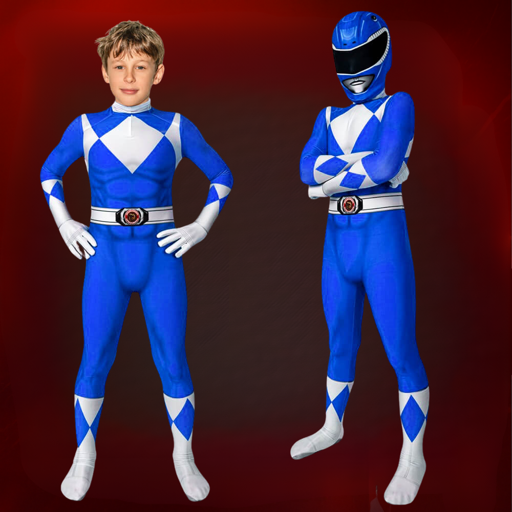 Kinder Superheld Jumpsuit Kostuum met Masker Polyester