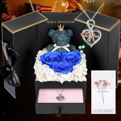 Eeuwige Rozen Cadeaubox Sieraden Geschenkset Decoratie