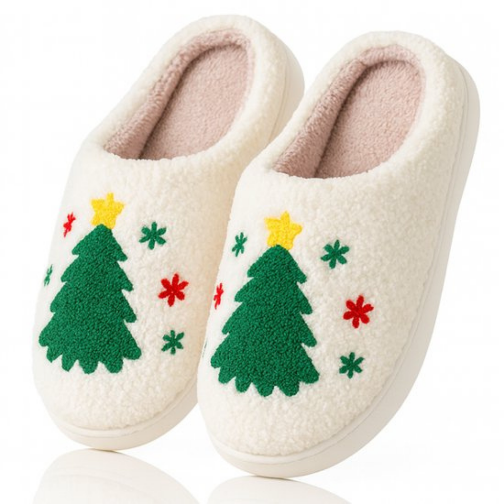 Pantoffels Dames Fleece Warm Harten voor Valentijnsdag