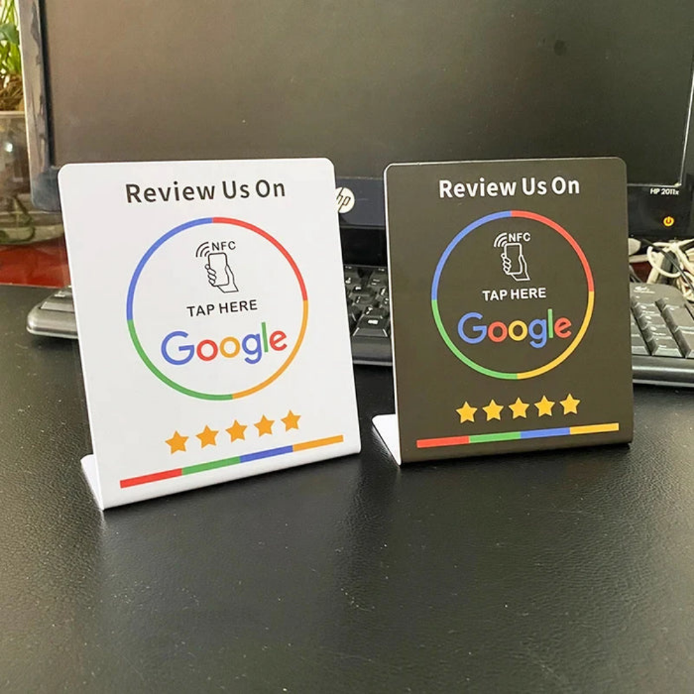 NFC Kaart voor Online Recensies en Feedback