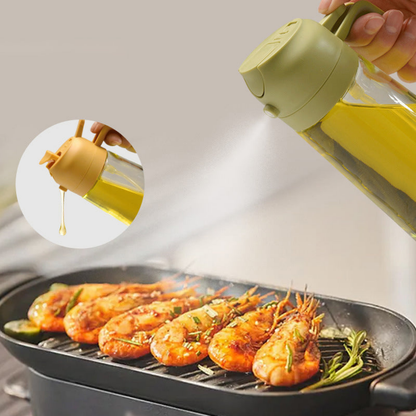 Glazen Olie Dispenser voor Koken en Salades