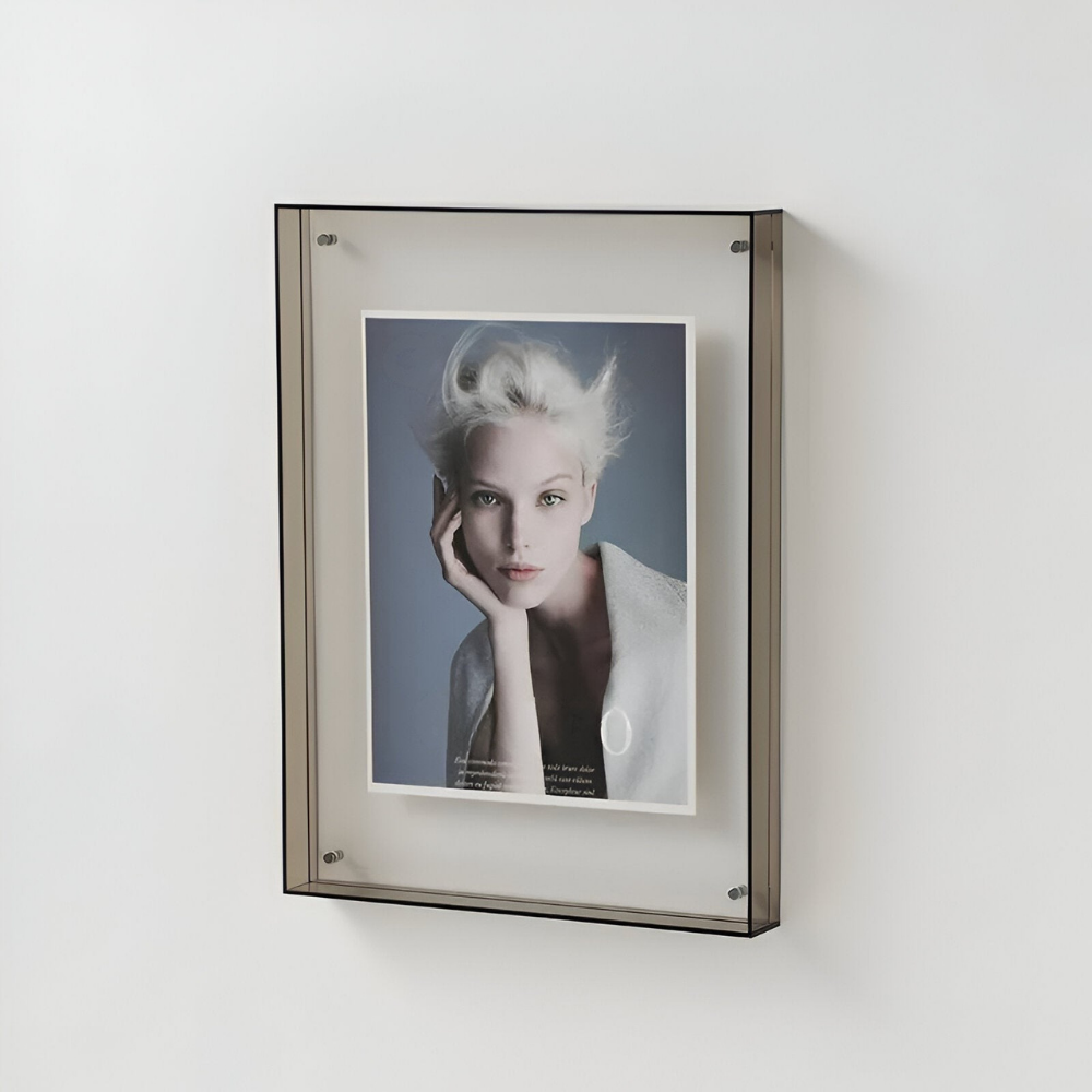 Fotolijst Acryl Transparant Modern Design Glaslook