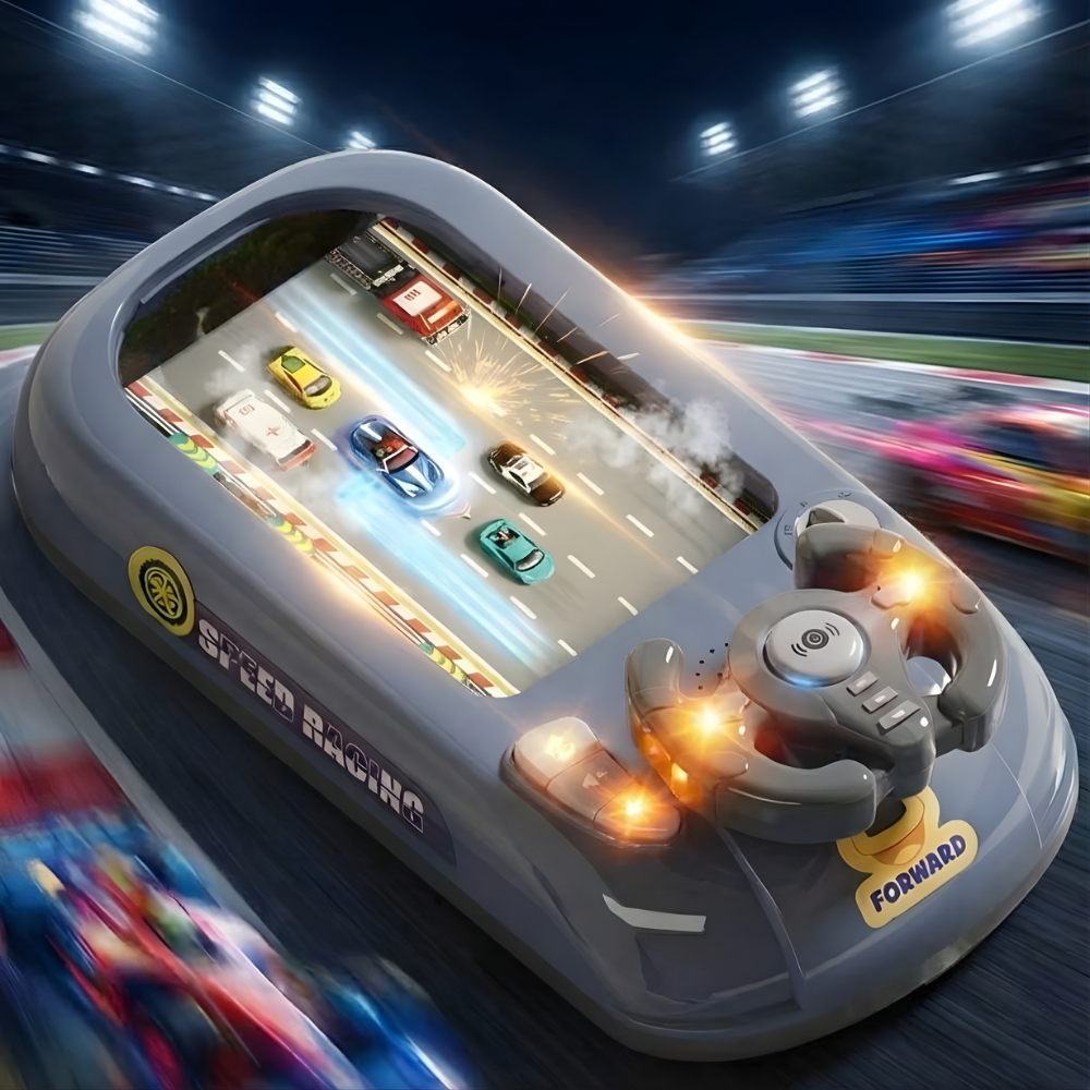 Kinderen Raceconsole Interactief Stuurspel Leer speelgoed