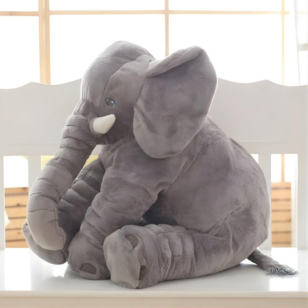 Zachte Olifant Pluche Knuffel voor Baby - Velinix