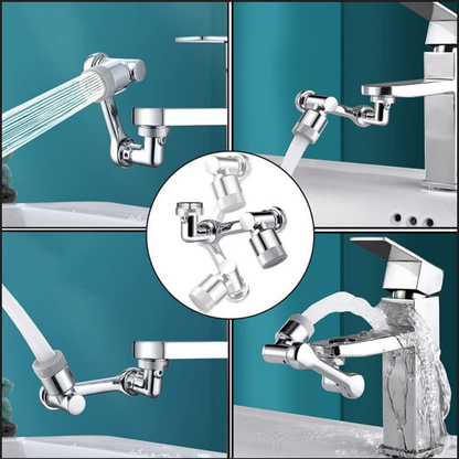 Draaibare Kraan Adapter Waterbesparend Messing Spitfilter