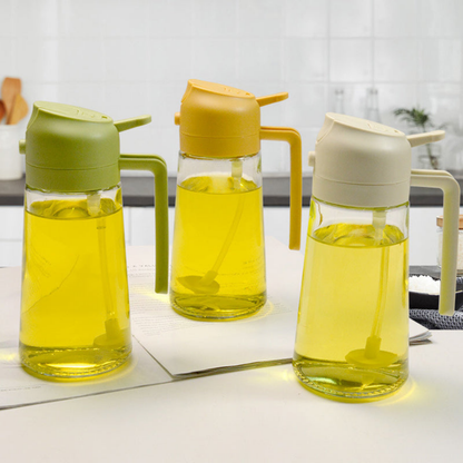Glazen Olie Dispenser voor Koken en Salades