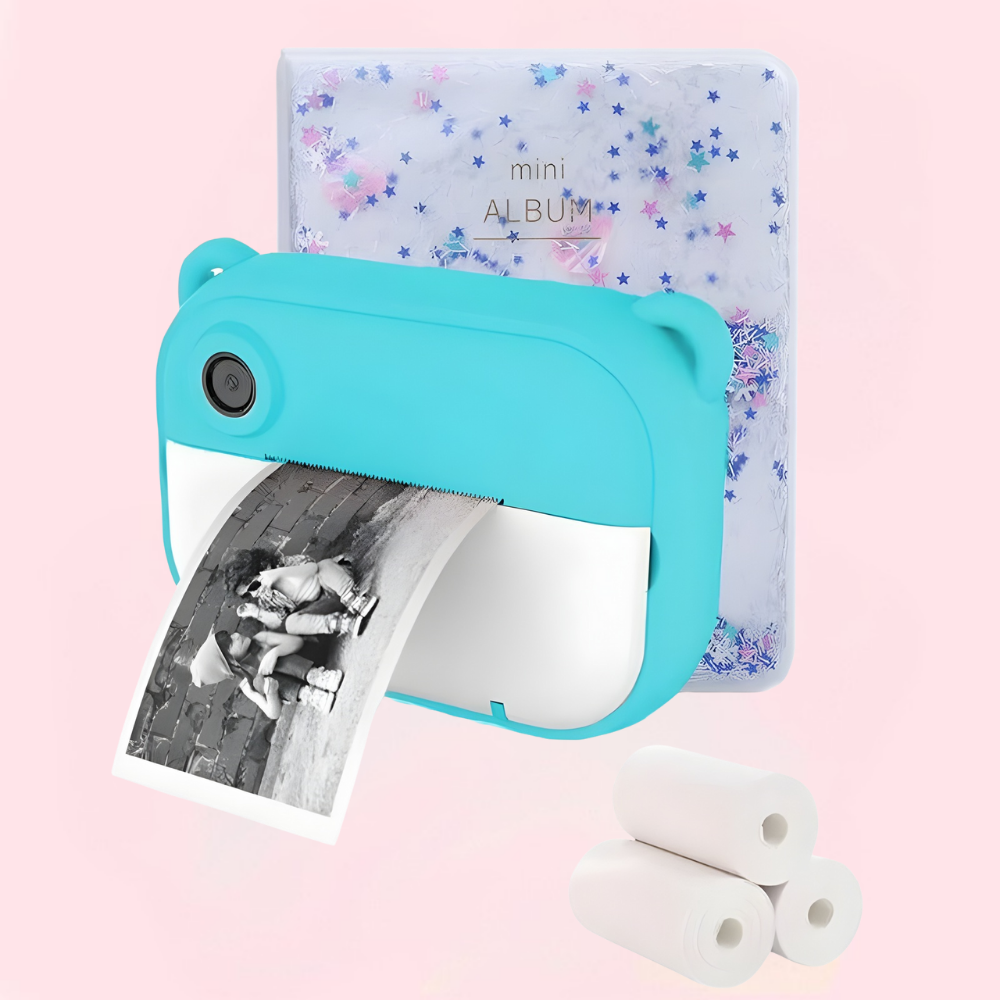 Kinder Fotocamera met Direct Print Functie Zonder Inkt
