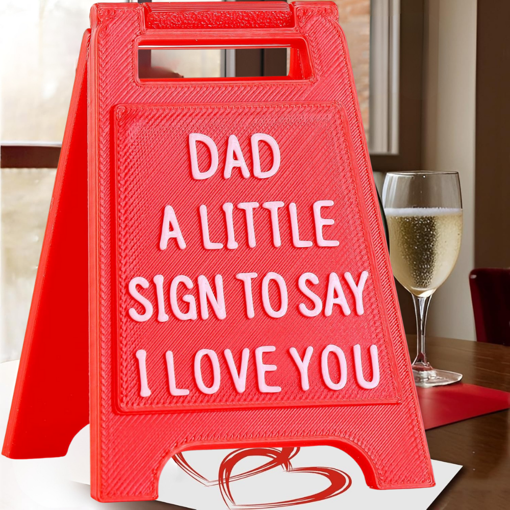 Romantisch Liefdesbordje Mini Opvouwbaar Tafel Decoratie - Velinix