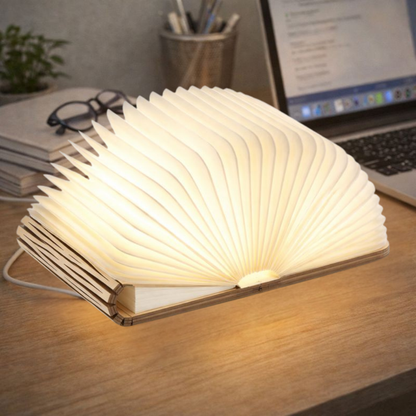Tafellamp LED Leeslamp met Boekdesign Decoratie - Velinix