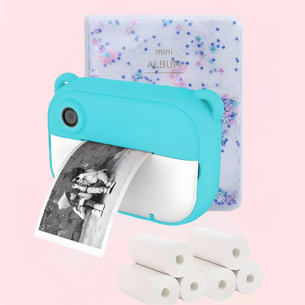 Kinder Fotocamera met Direct Print Functie Zonder Inkt