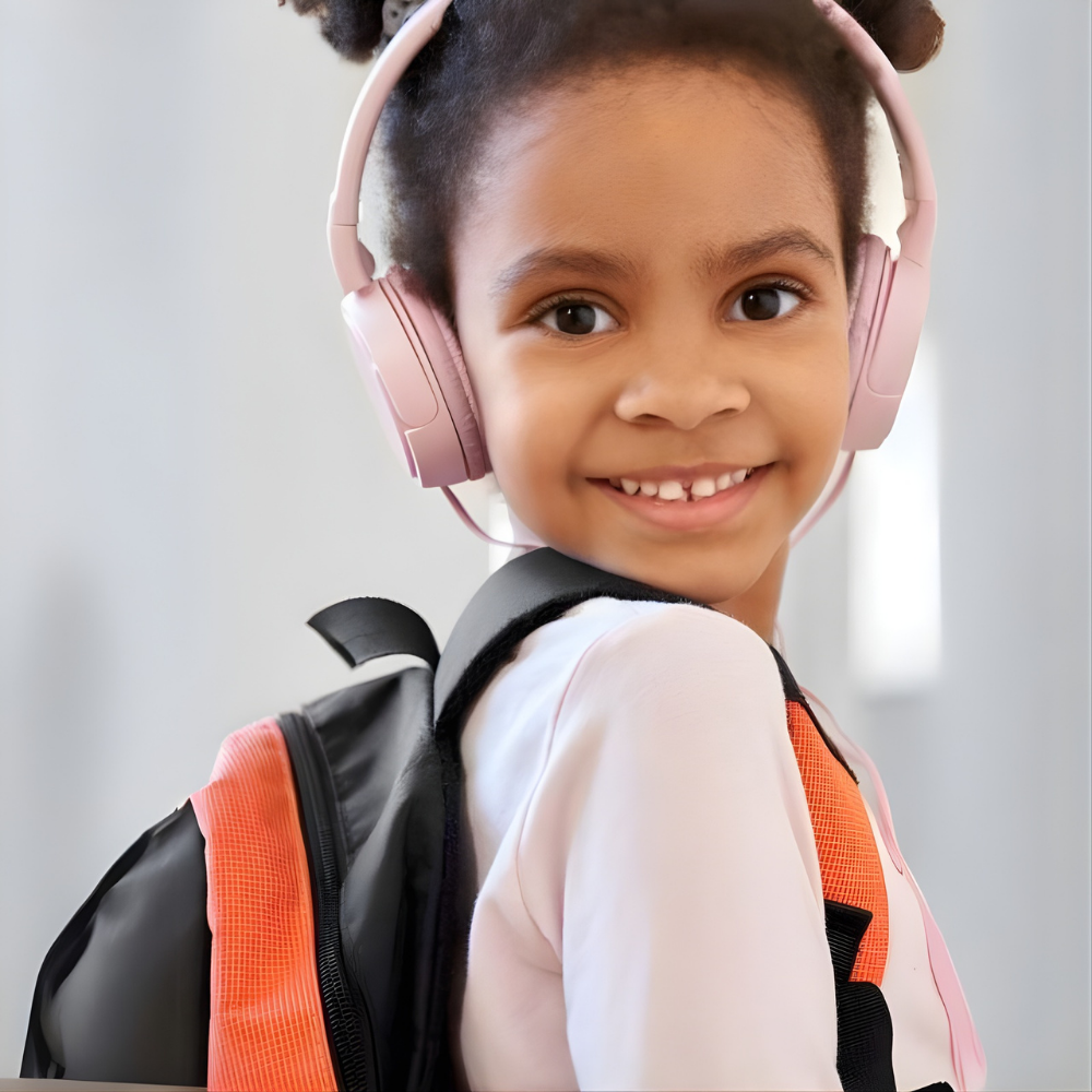 Kinderkoptelefoon MP3 Speler Internetvrij Muziek