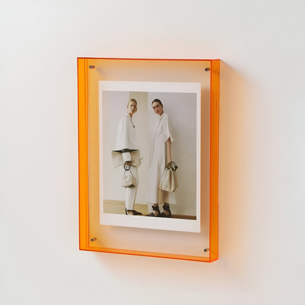 Fotolijst Acryl Transparant Modern Design Glaslook