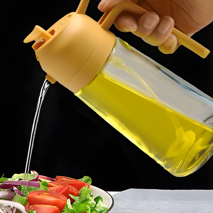 Glazen Olie Dispenser voor Koken en Salades