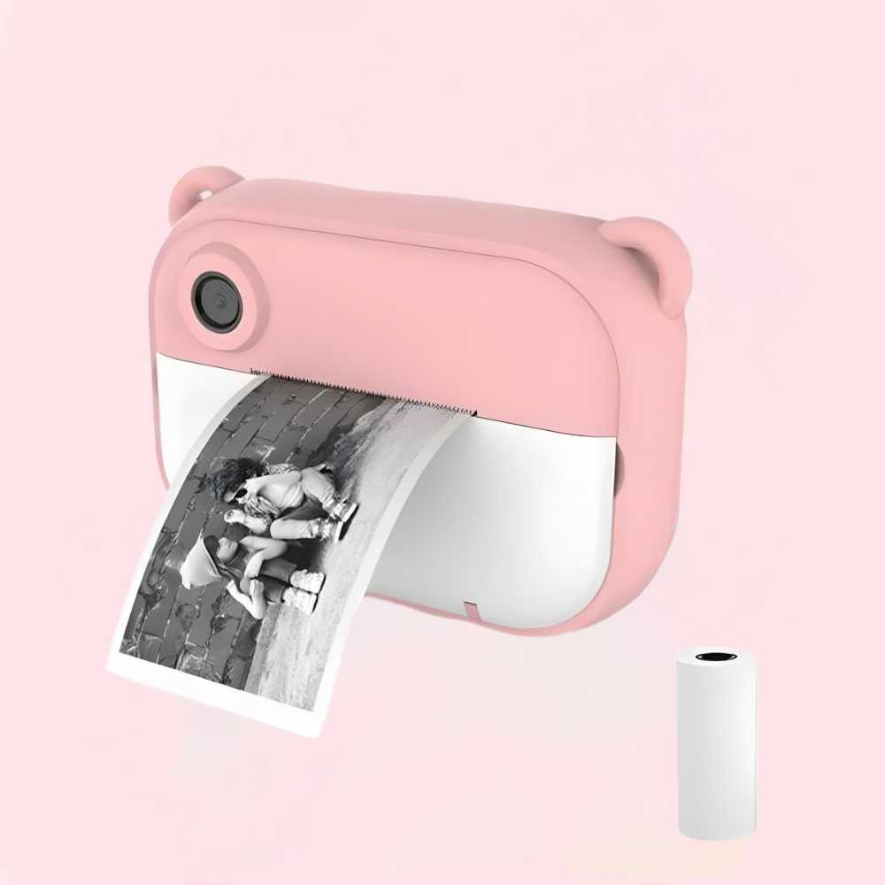 Kinder Fotocamera met Direct Print Functie Zonder Inkt - Velinix