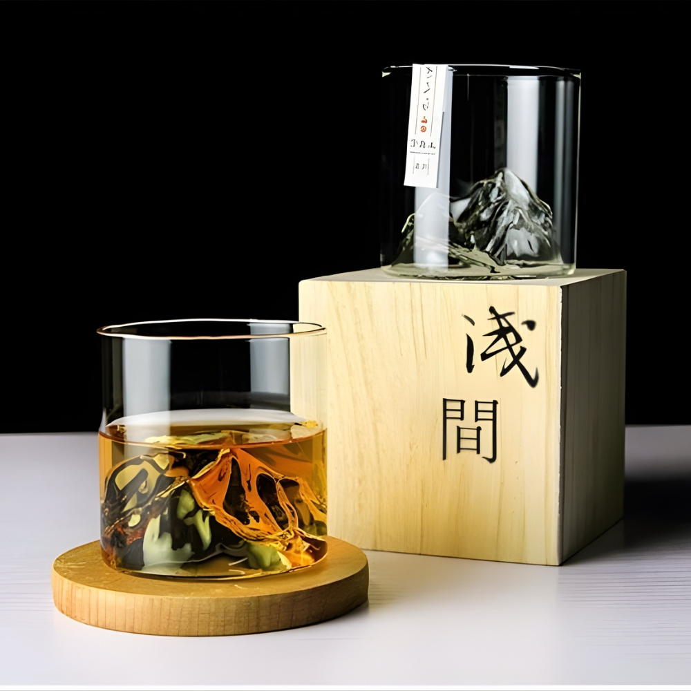 Whiskeyglas Kristal Heldere Japans Design