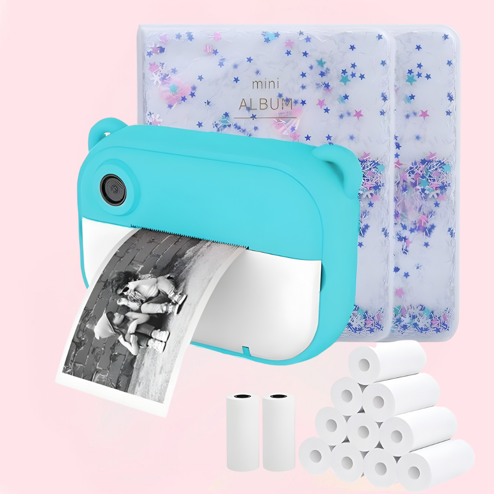 Kinder Fotocamera met Direct Print Functie Zonder Inkt