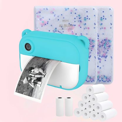 Kinder Fotocamera met Direct Print Functie Zonder Inkt