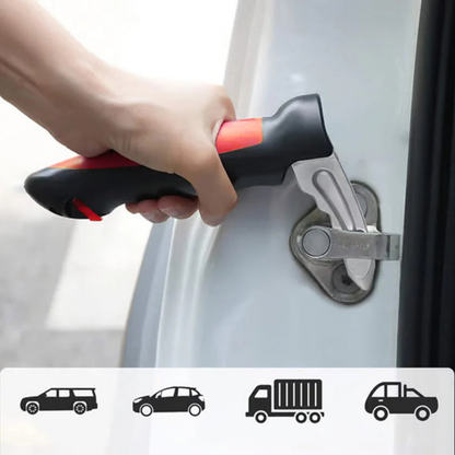 Auto Handgreep met Instaphulp en Veiligheidshamer van Aluminium