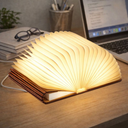 Tafellamp LED Leeslamp met Boekdesign Decoratie
